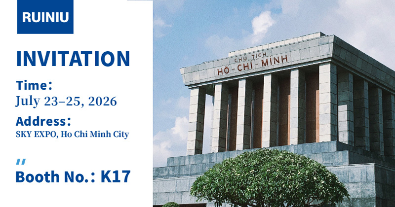 Conhecendo RUINIU no CIAME ASIA VIETNAM 2026 em Ho Chi Minh