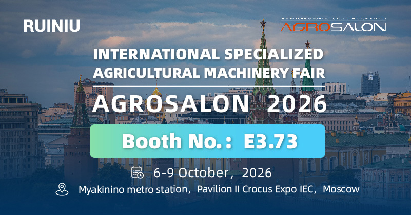 Encontro com Ruiniu na AGROSALON 2026 em Moscou